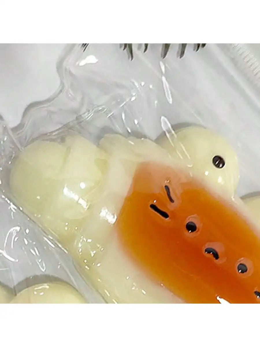 Butter Bliss: Caramel Croissant Squishy Toy