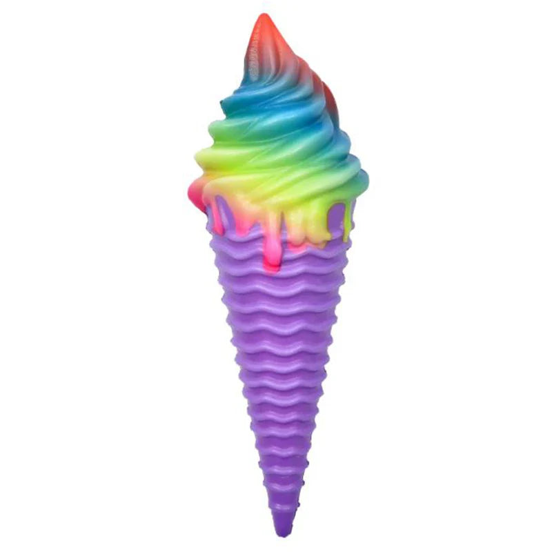 Soft ice cream shaped squishy for stress and anxiety relief