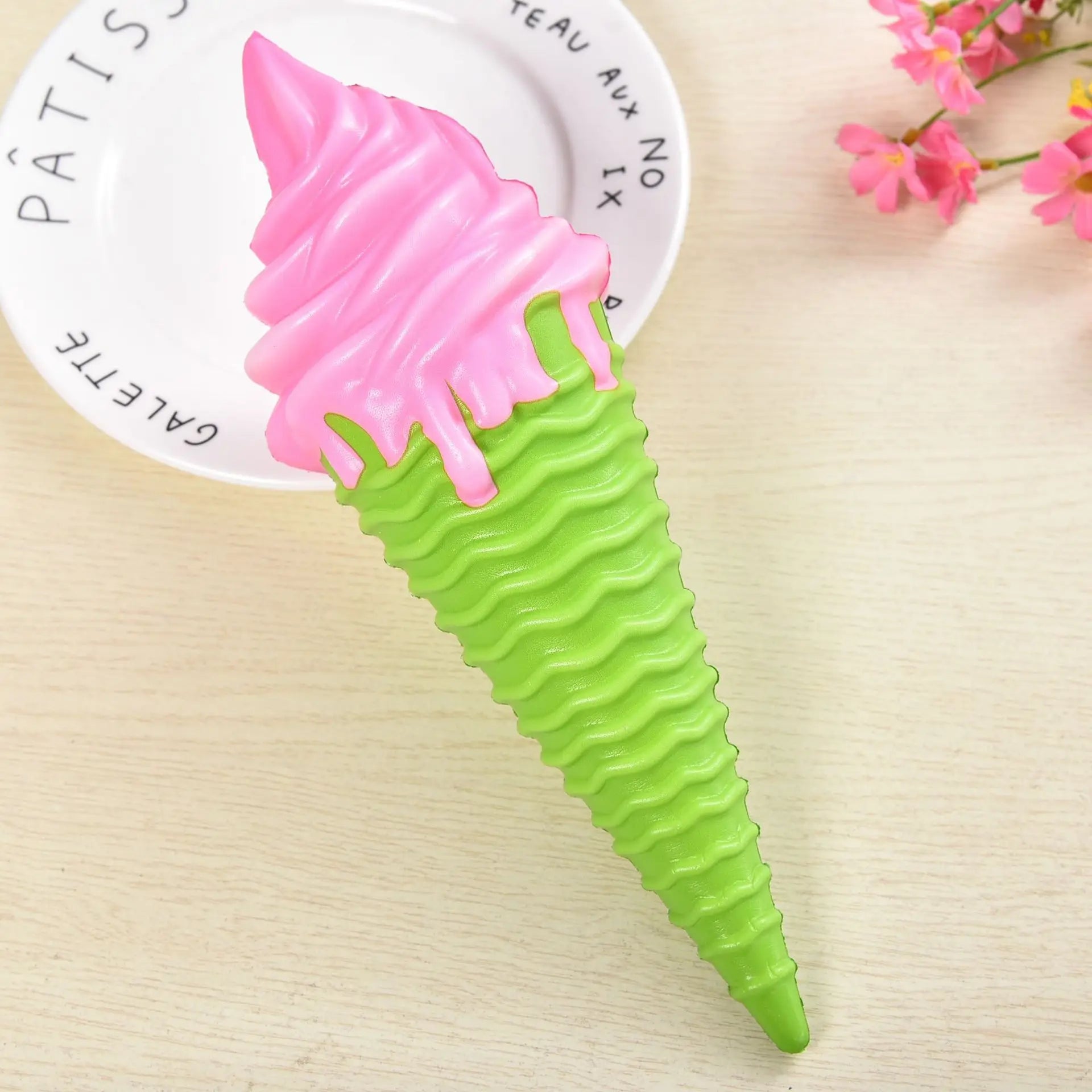 Colorful Ice Cream Squishy Toys for Stress Relief