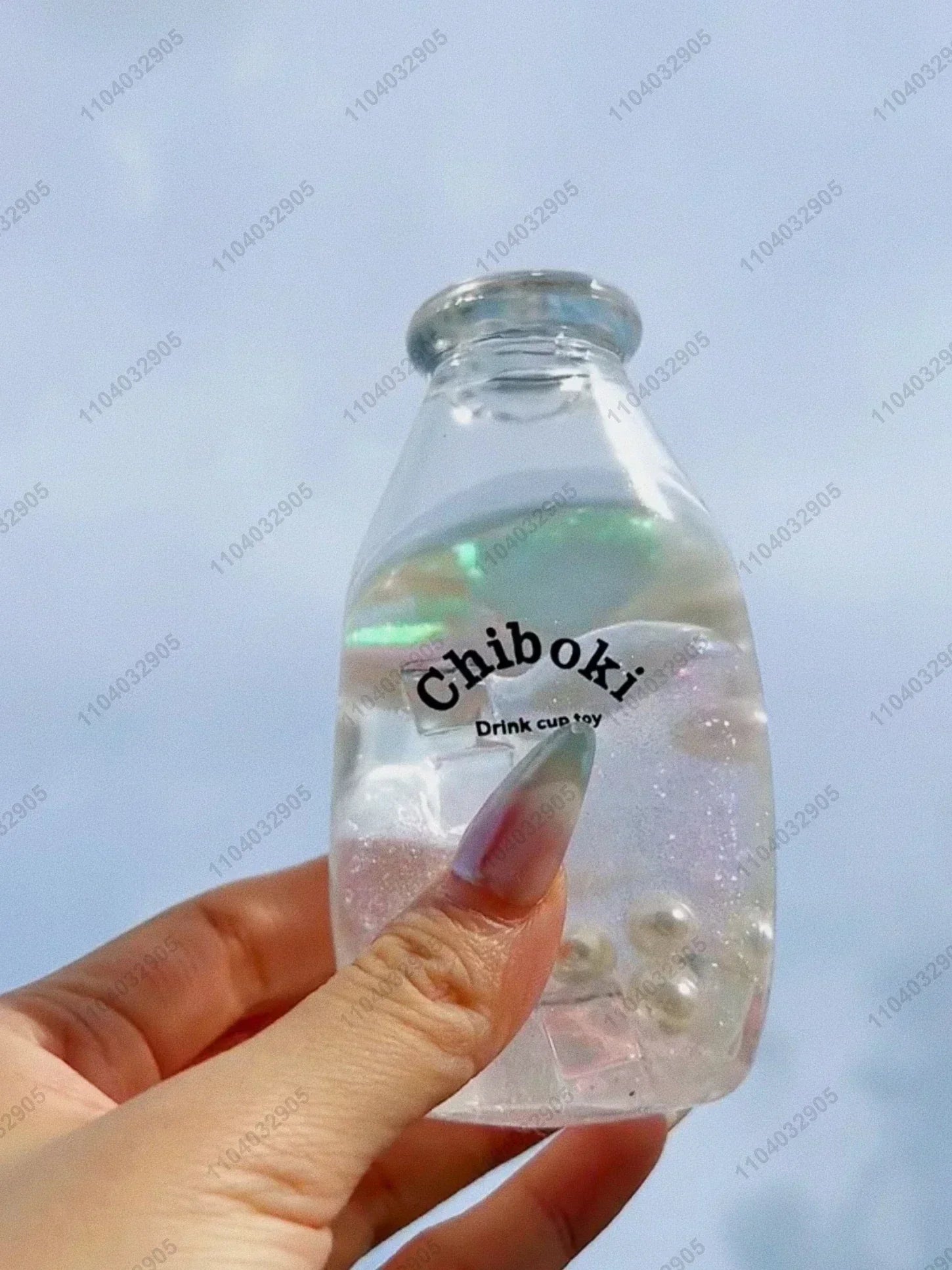Fruit  Bottle Transparent Fidget toy