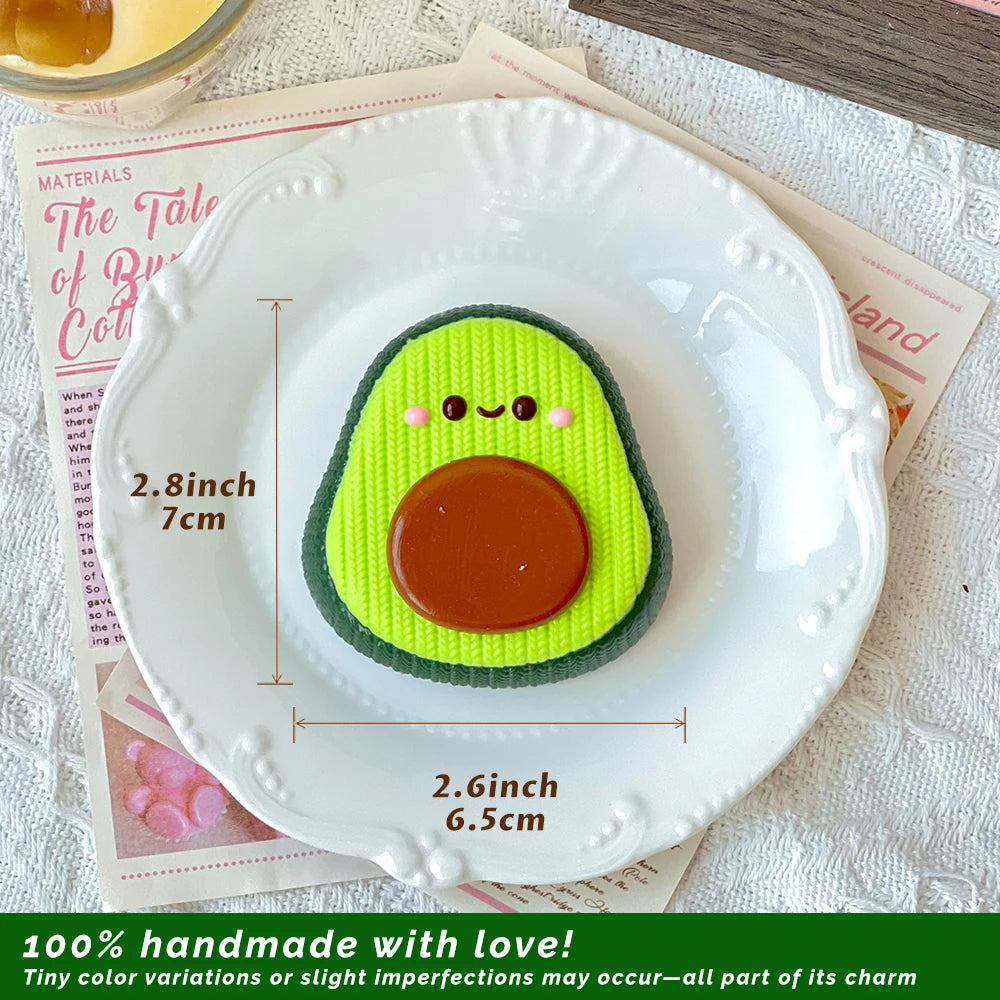 Avocado Food-grade Silicone Taba Squishy