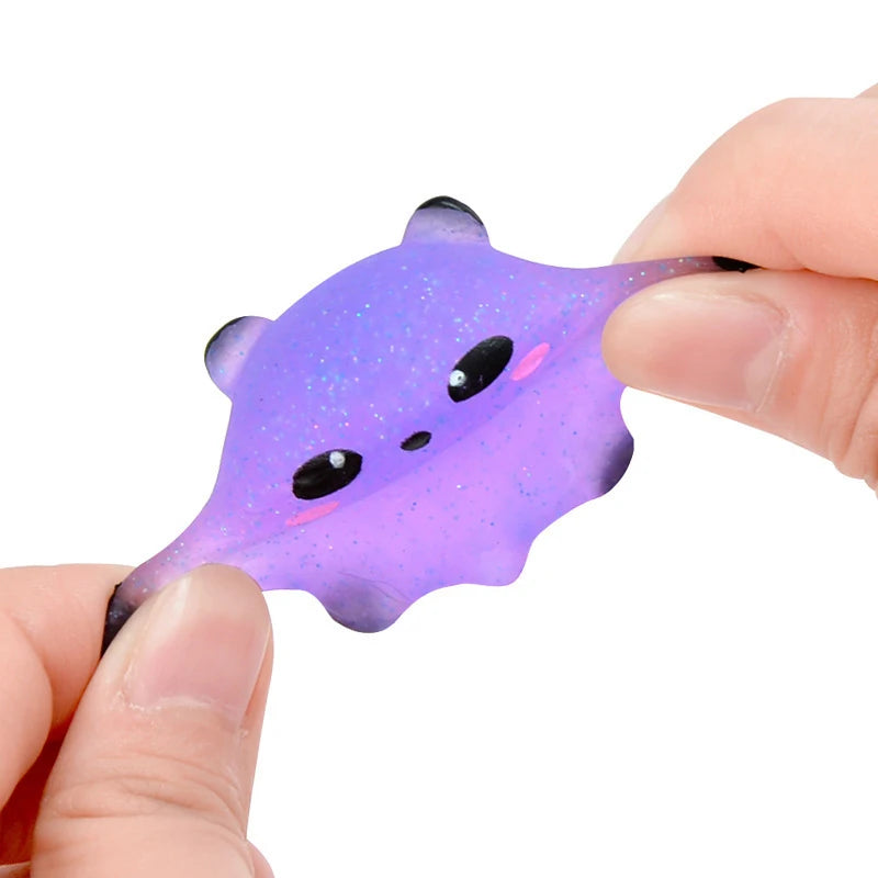 Mochi Squishy Glitter Animal  Stress Toy