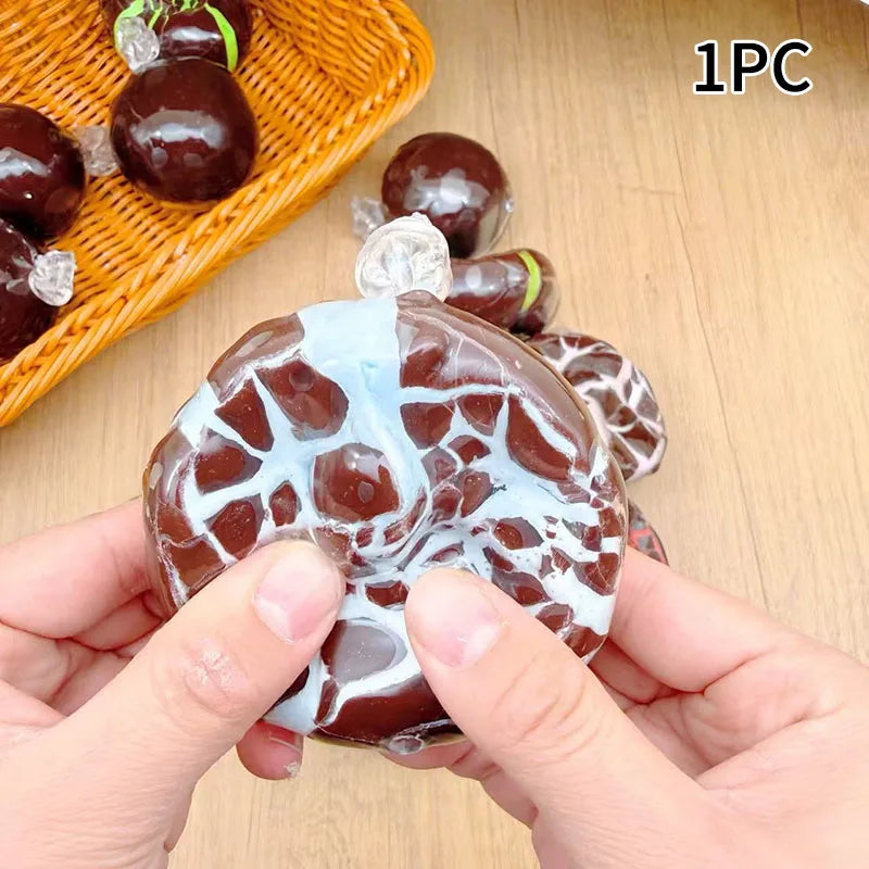 Wax Dark Chocolate Squishy Squeeze Toy