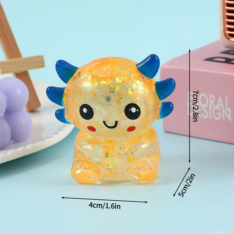1/4PCS Squishy Maltose Cube Squeezing Balls