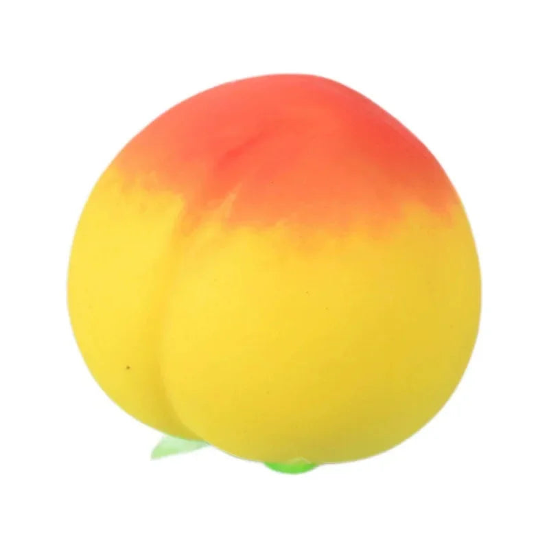 Peach Squishy Stress Ball