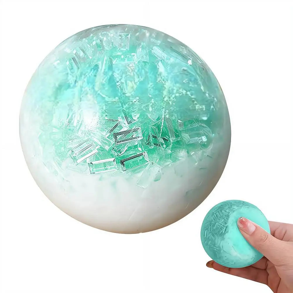 Crystal Clear Calm: Ice Cracked Crispy Squishy