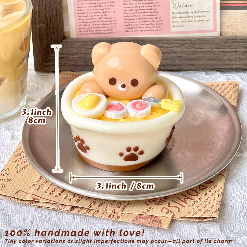 Bear Ramen Squishy Toy