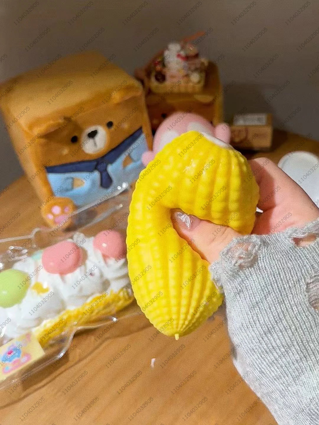 Corn Ball Squishy Stress