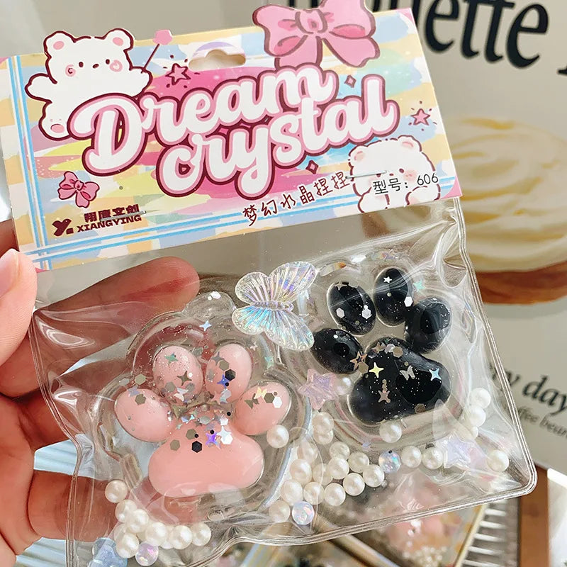 Paws & Calm: Cat Paw Pinch Fidget Toy