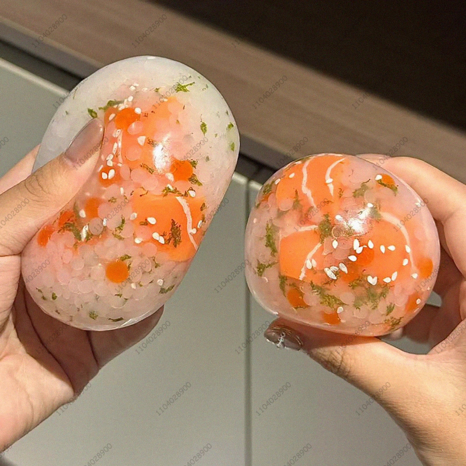 Food Stress Ball Rice Ball Squishy