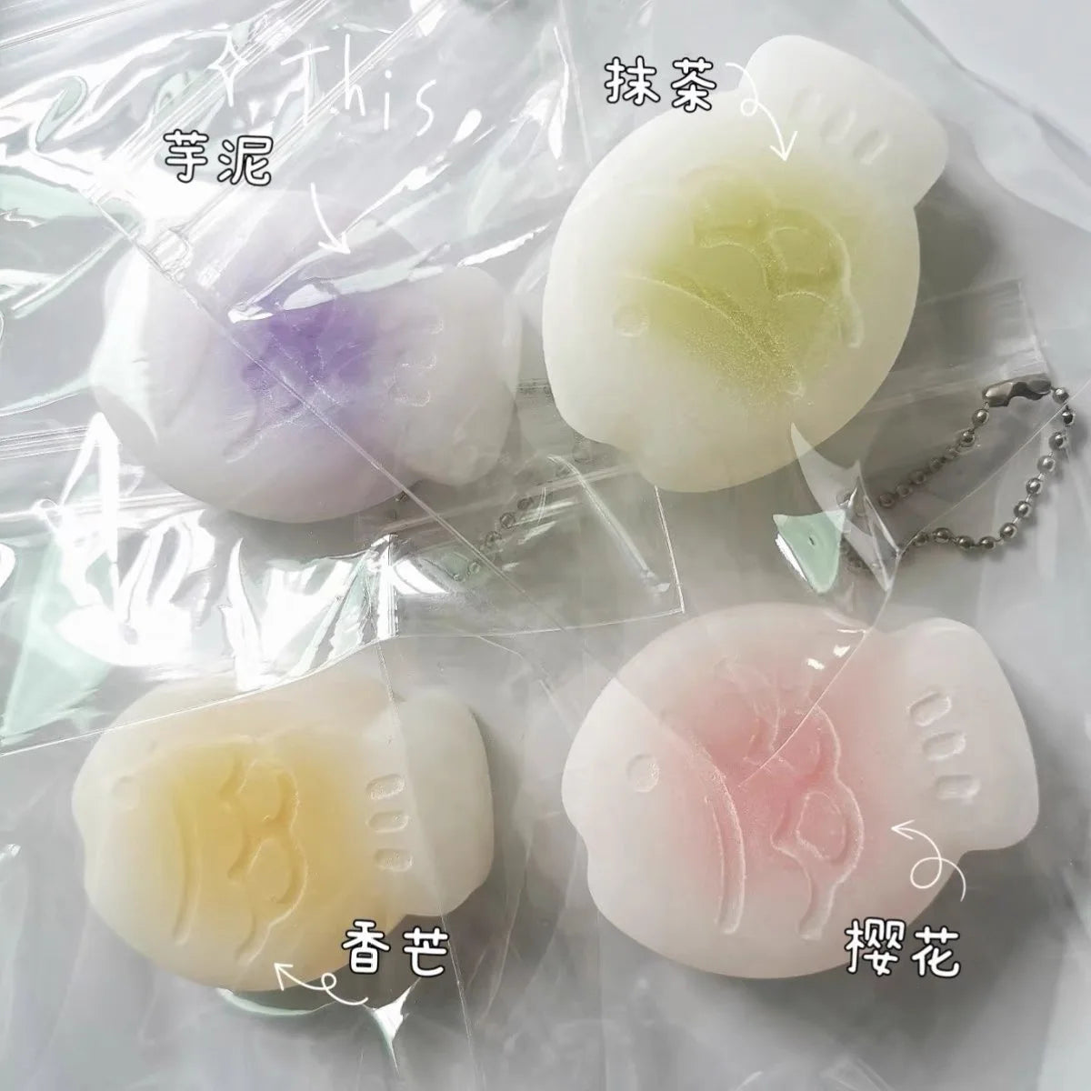 Soft Feel Sticky Taba Toys Taiyaki  Squishy