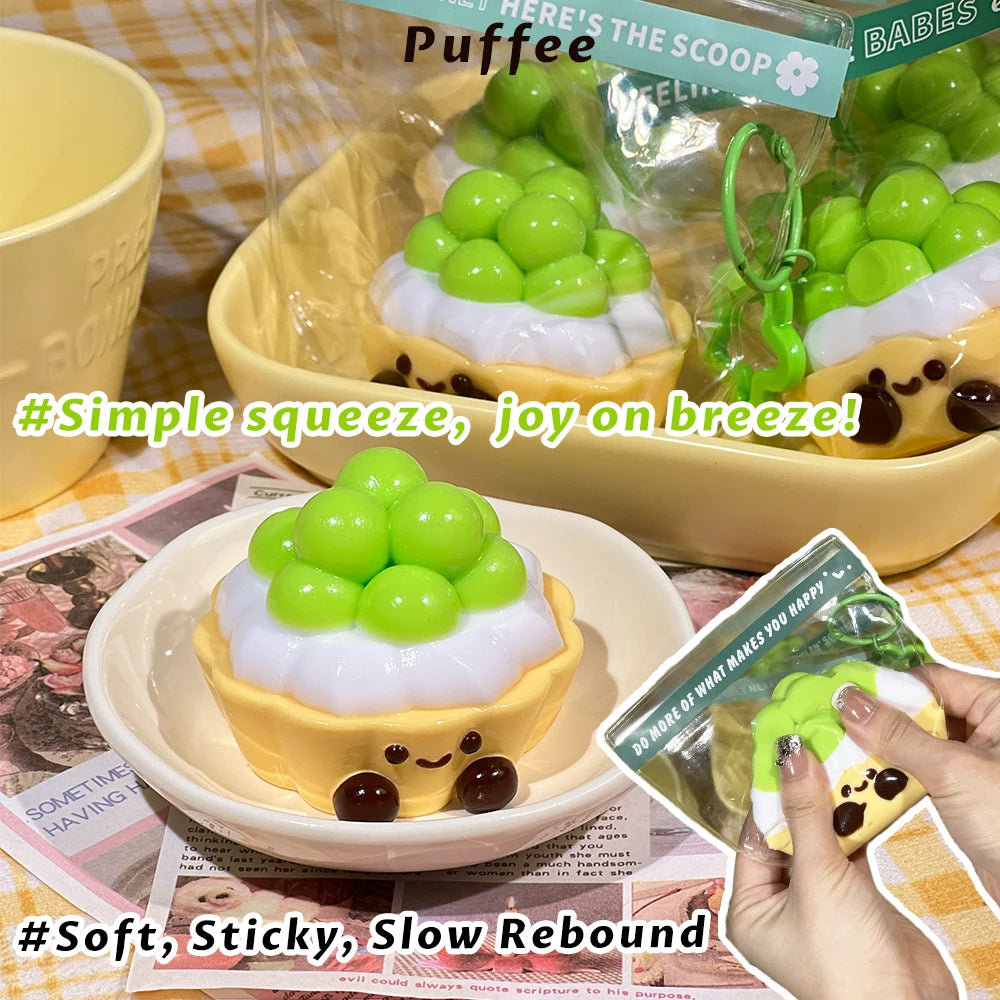 JC Grape Taba Tart Squishy Toy