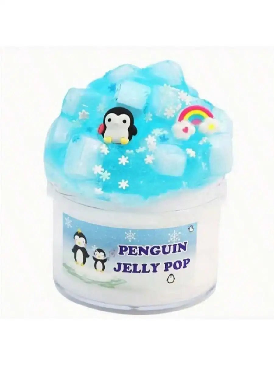 Penguin Slime Blue