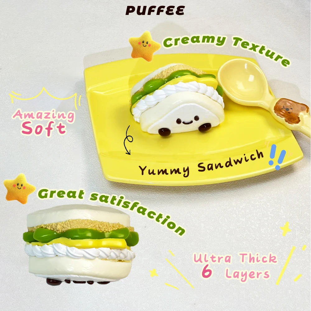 Sandwich Handmade Sticky Squishy
