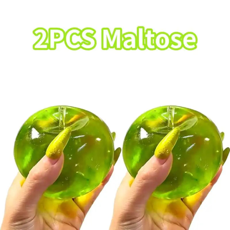 1/4PCS Squishy Maltose Cube Squeezing Balls