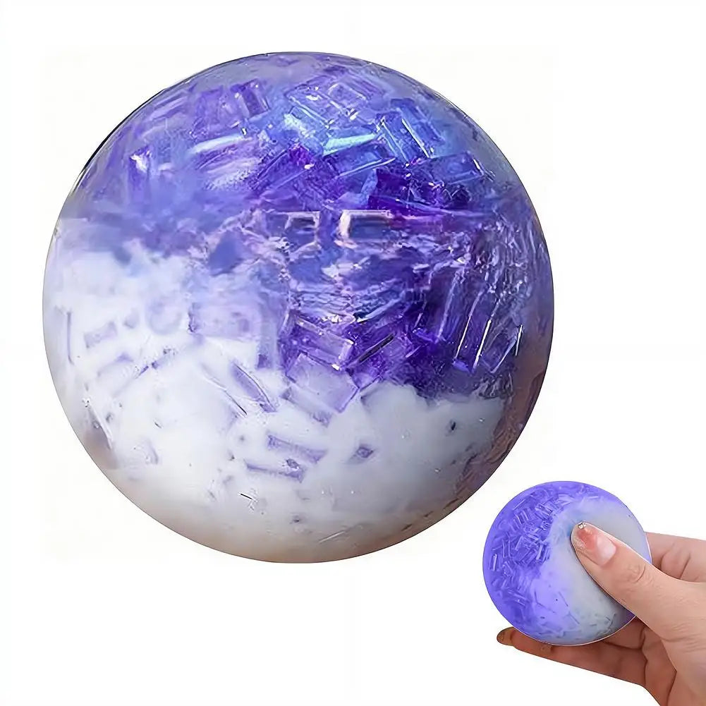 Crystal Clear Calm: Ice Cracked Crispy Squishy