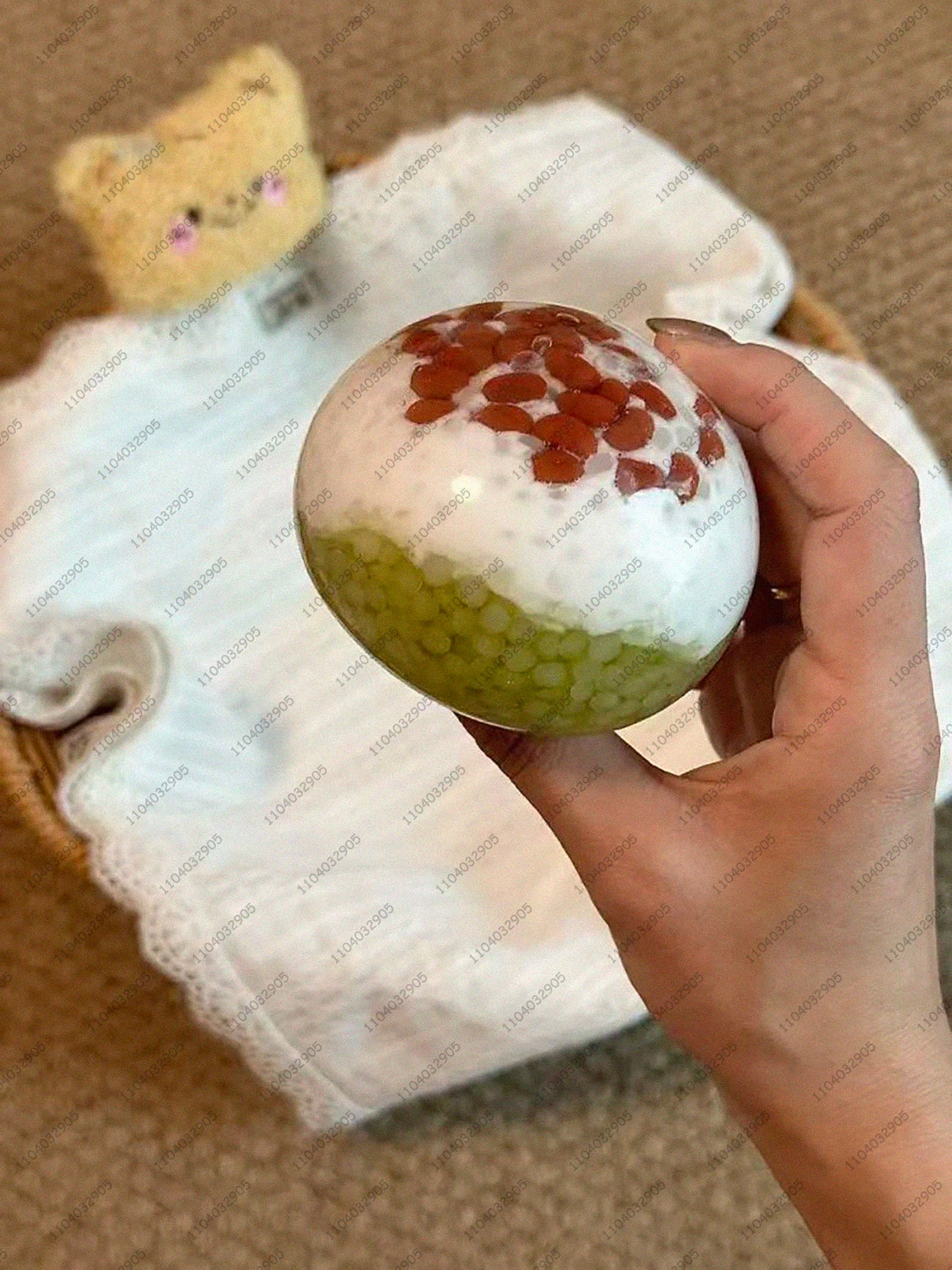 Chewy Soft Stress Ball Food Taba Rice