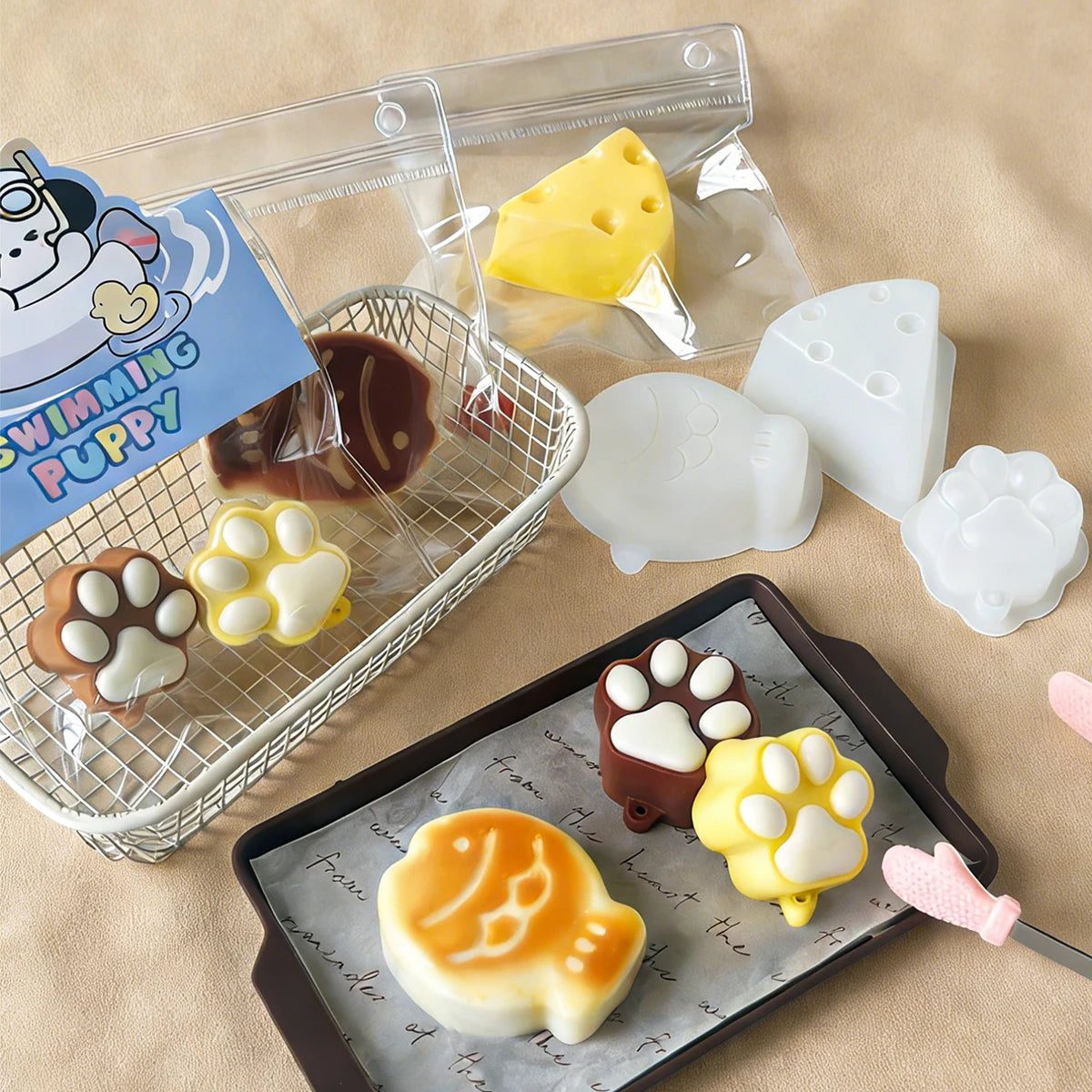 DIY Taba Squishy Kit Set Liquid Gel