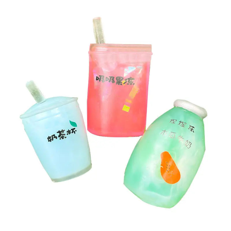 Beat Summer Stress: Kawaii Milk Tea Cup Squishy