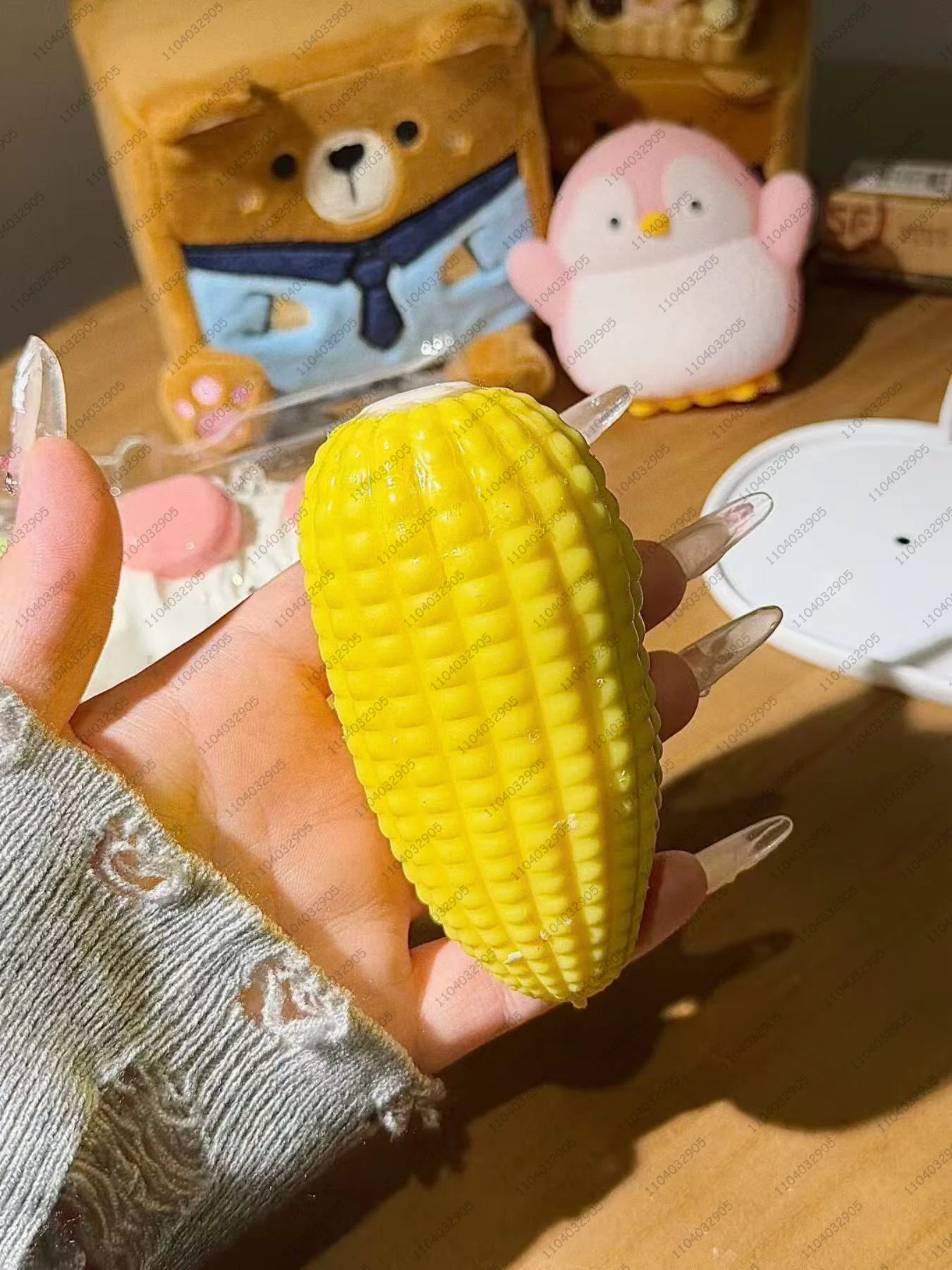 Corn Ball Squishy Stress