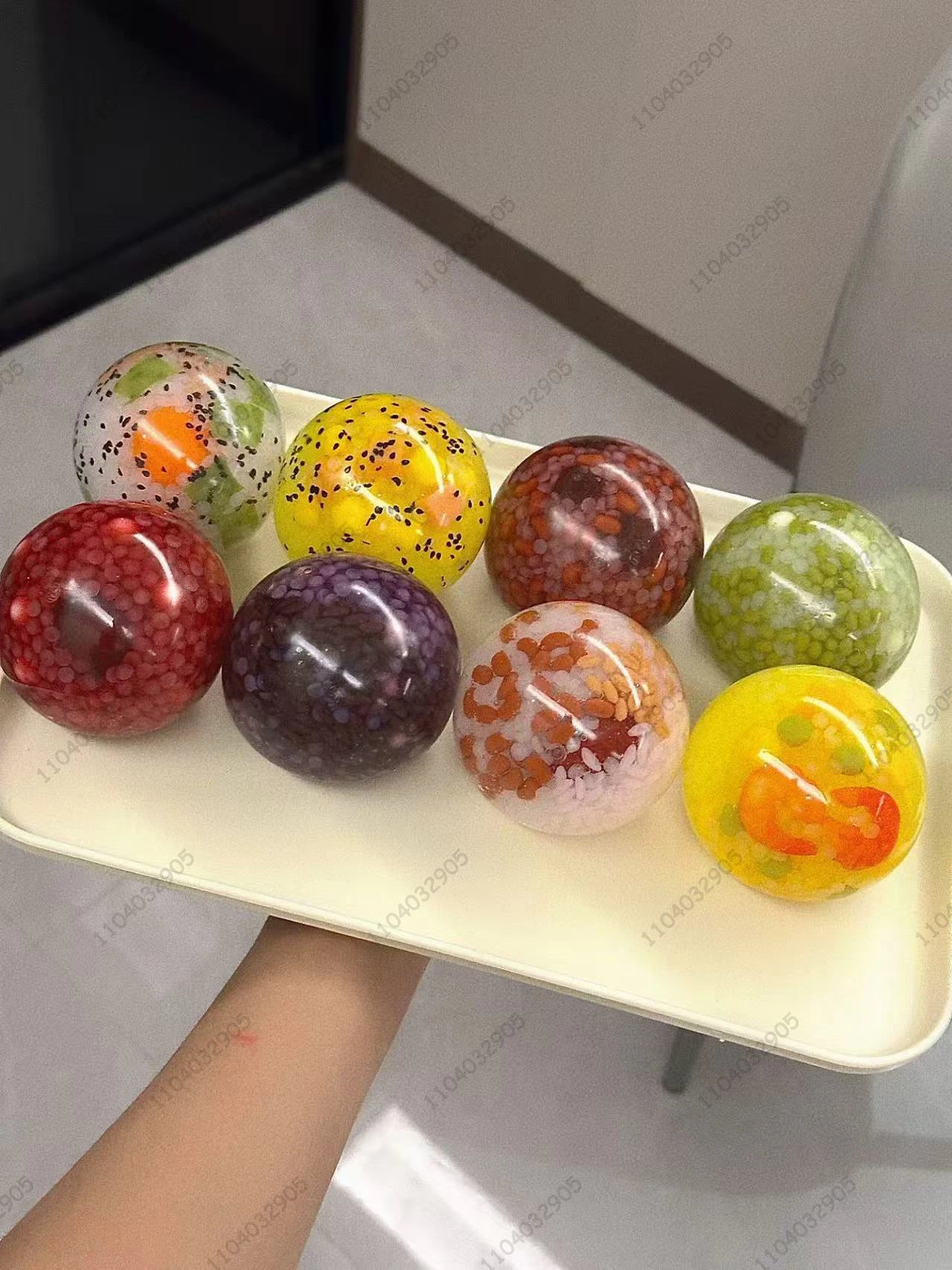 Food Stress Ball Rice Ball Squishy