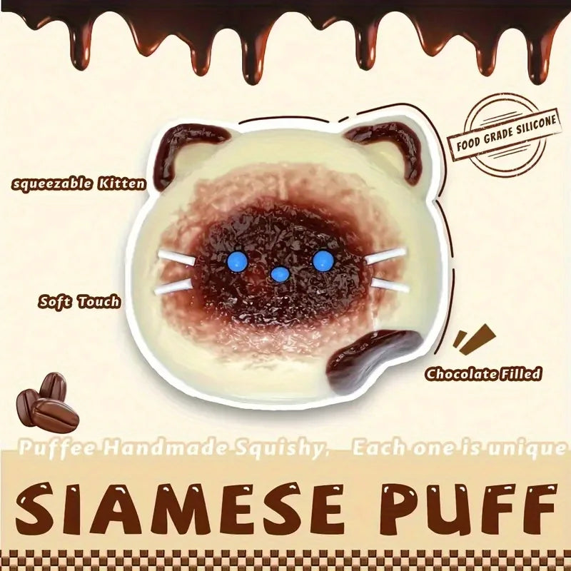 Relax & Connect: Siamese Kitten Handmade Toy