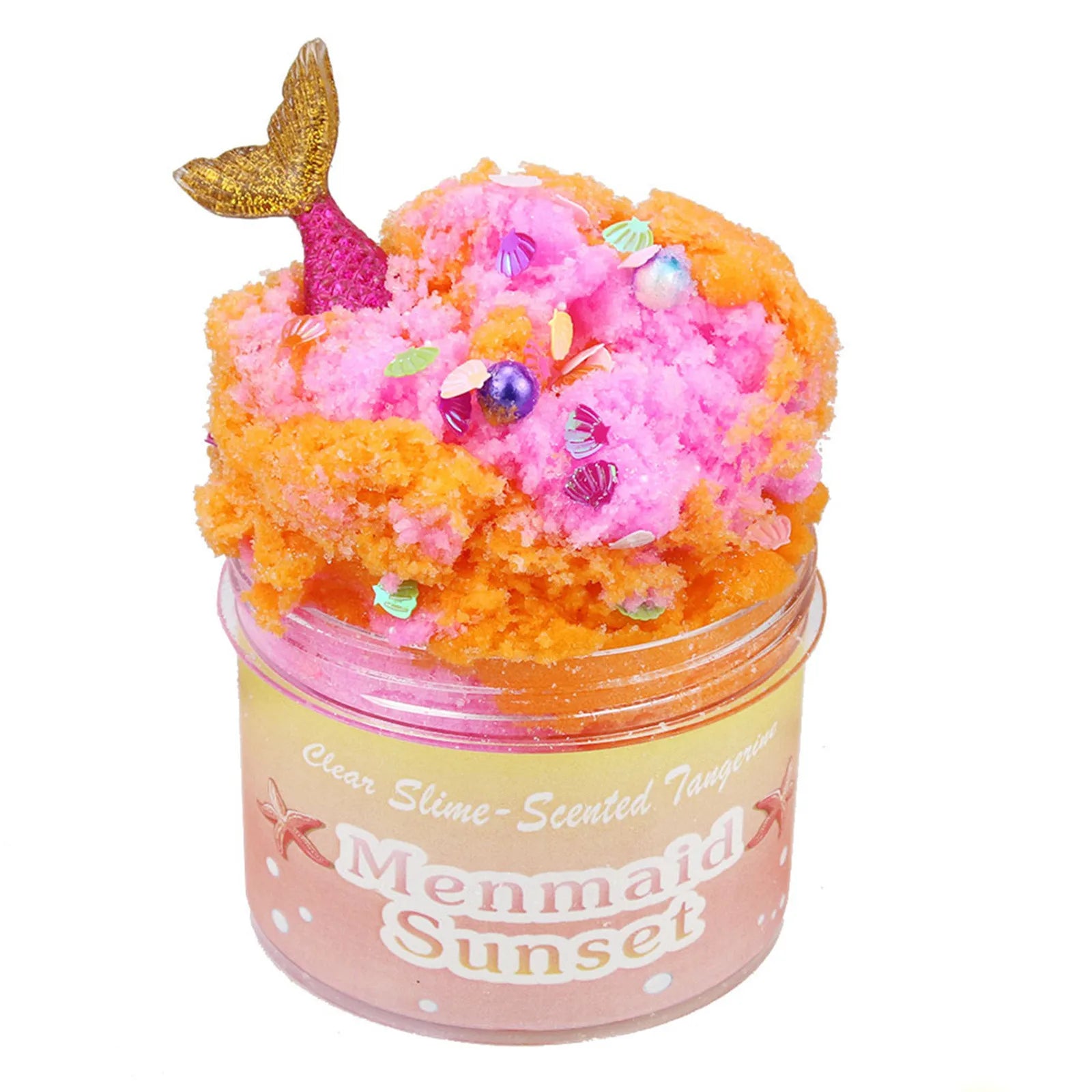 1Pack Beautiful Color Mixing Mud Puff Slime