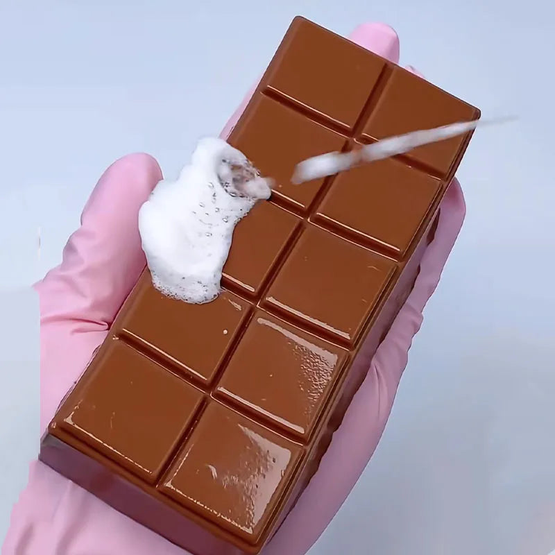 Sweet Relief: Squishy Chocolate Bar Squeeze Toy