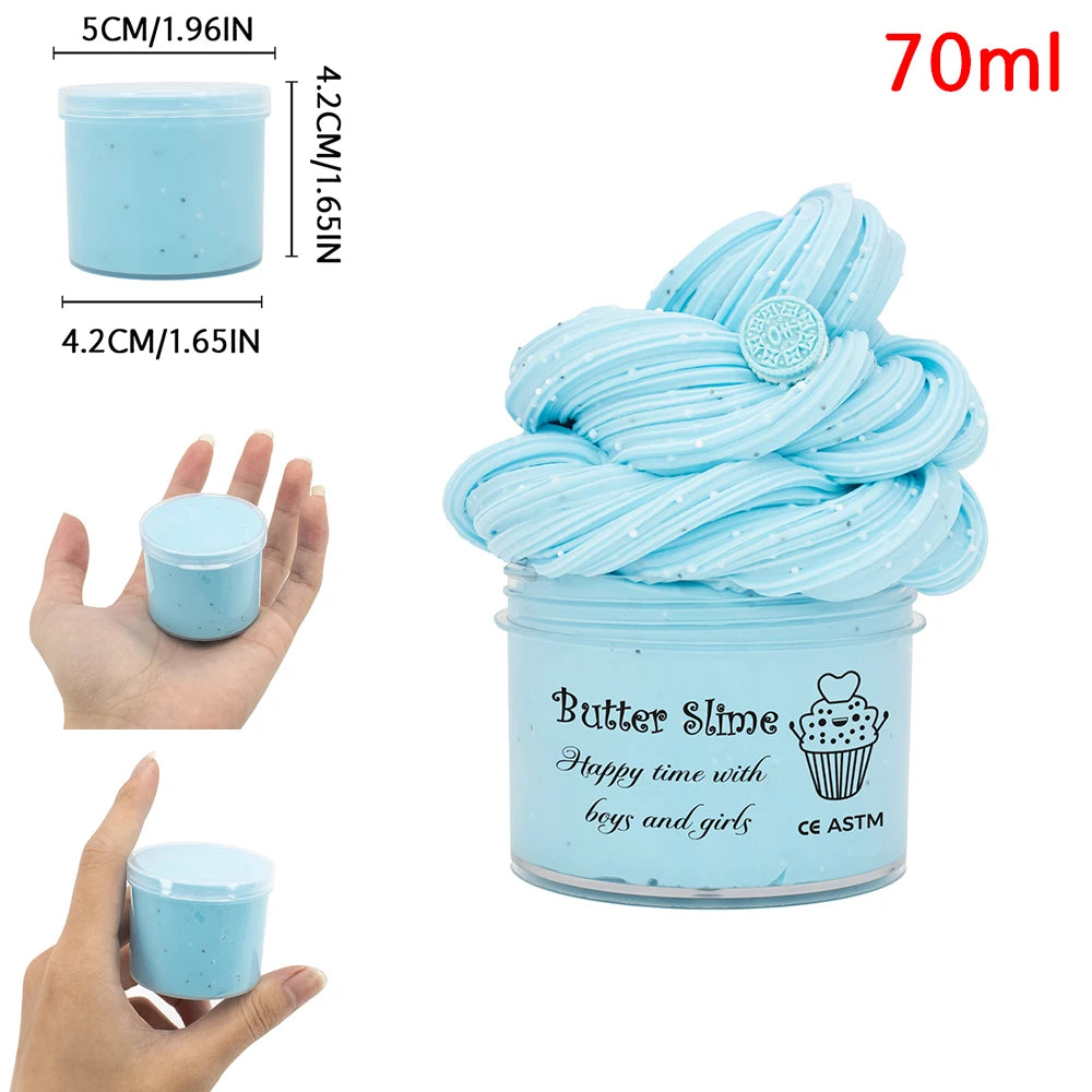 70ml Chocolate Cookies Butter Slime Kit