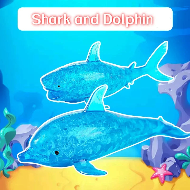 Ocean Calm: Squishy Shark Stress Relief Toy