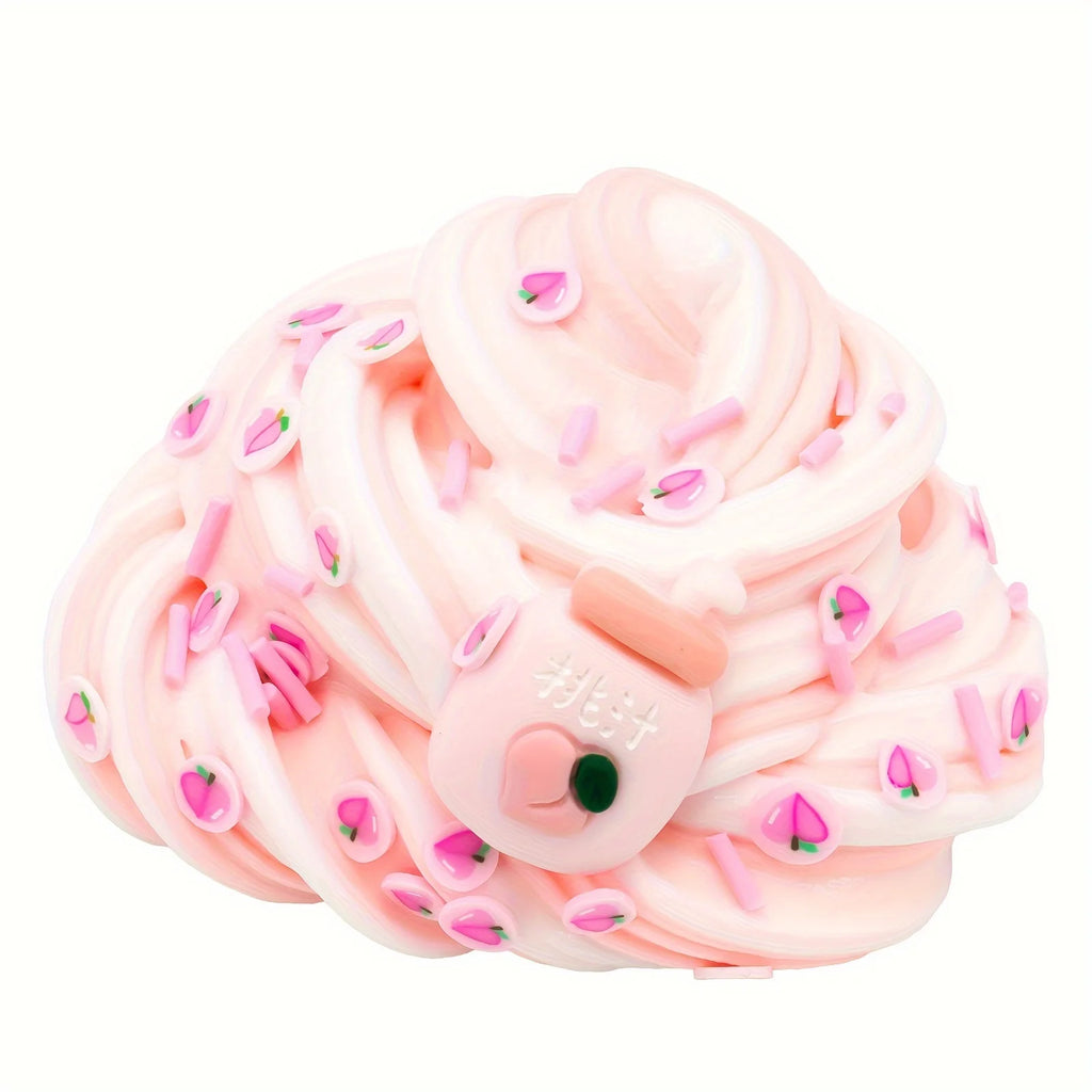 2.37oz Fluffy Two-Tone Butter Slime