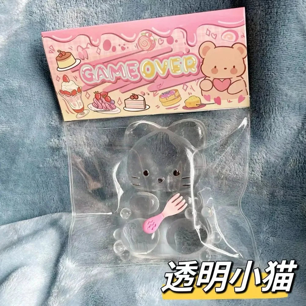 Kawaii jellyfish squishy toy for stress and anxiety relief
