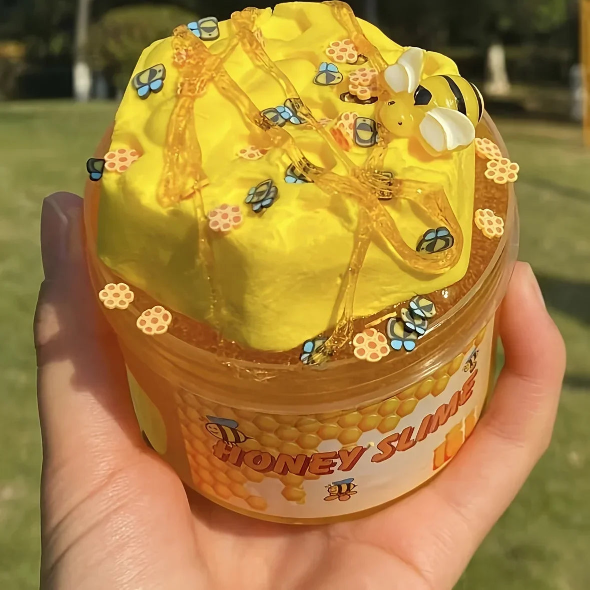 Honey Slime Set Honeycomb Slime Toy