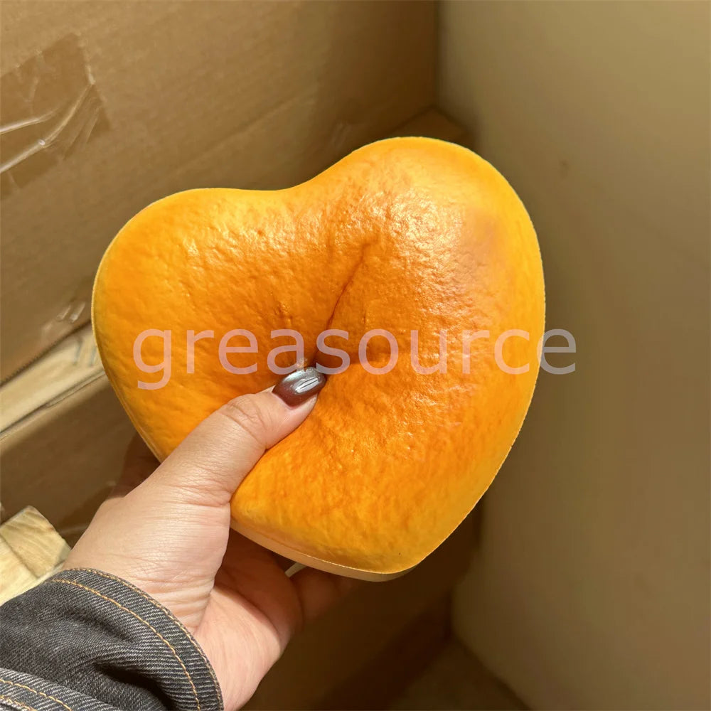 Cloud Comfort: Cheesy Sponge Squeeze Toy