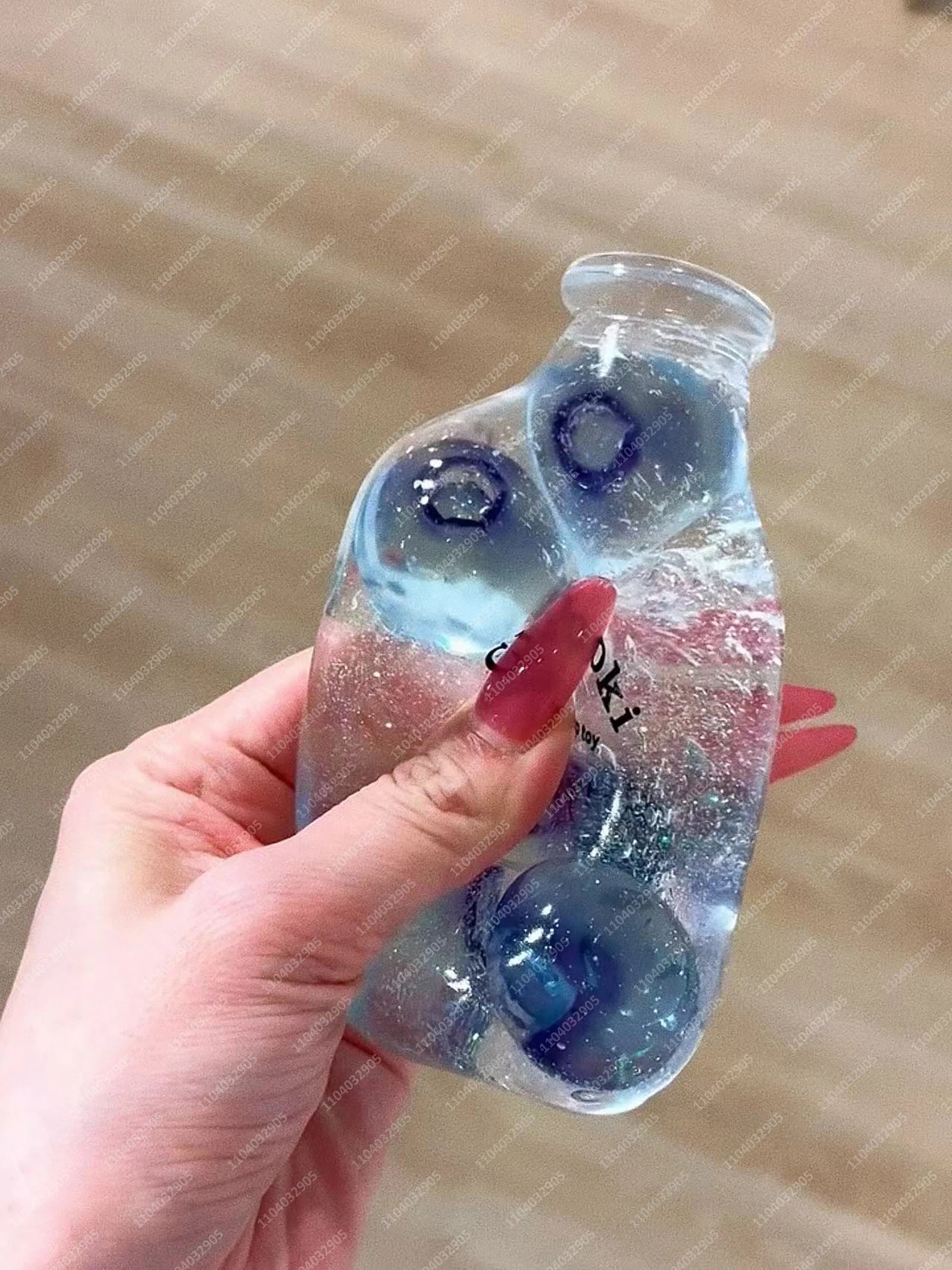 Fruit  Bottle Transparent Fidget toy