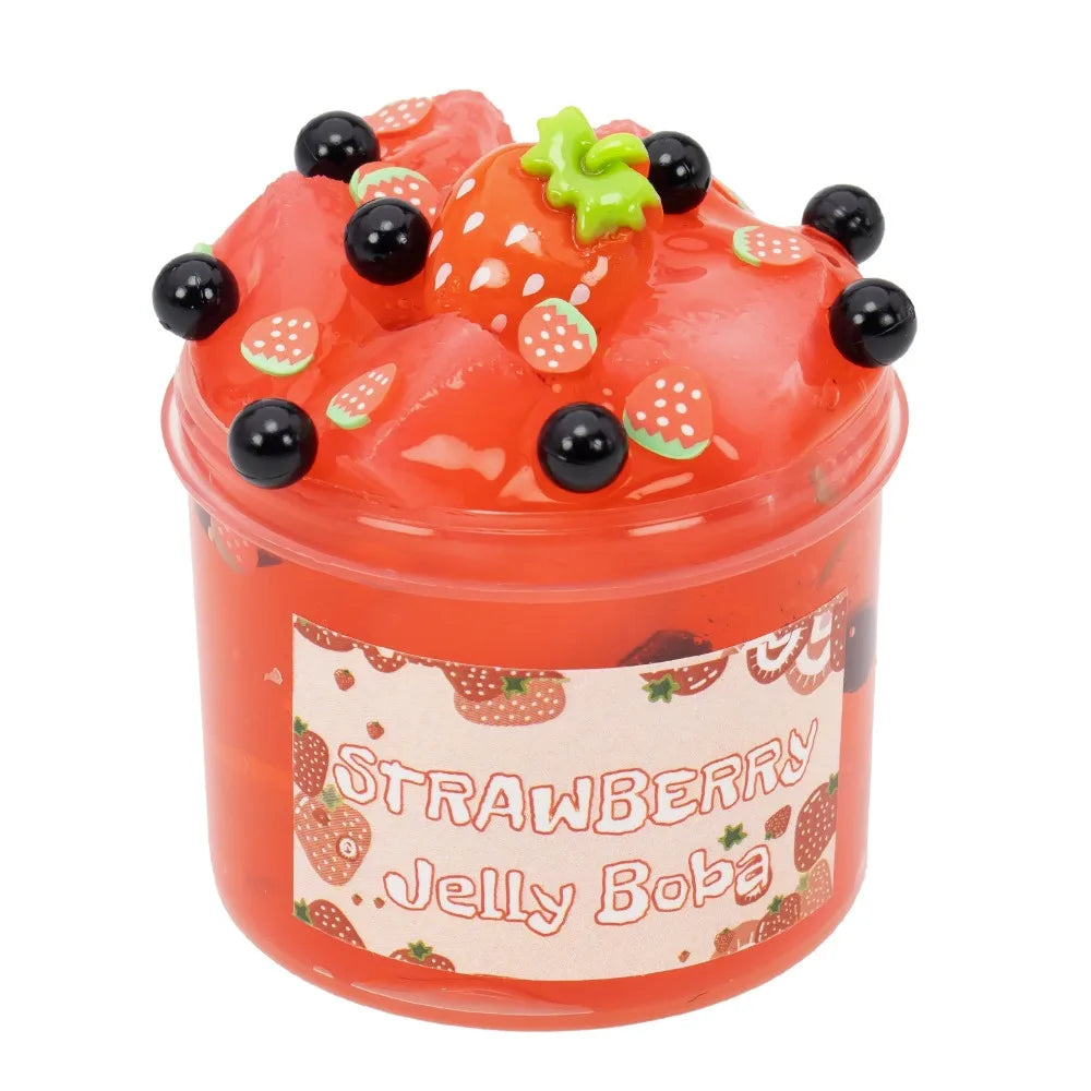 Soft 300ml/70ml Slime Kit Non-Sticky Fruit Crunch