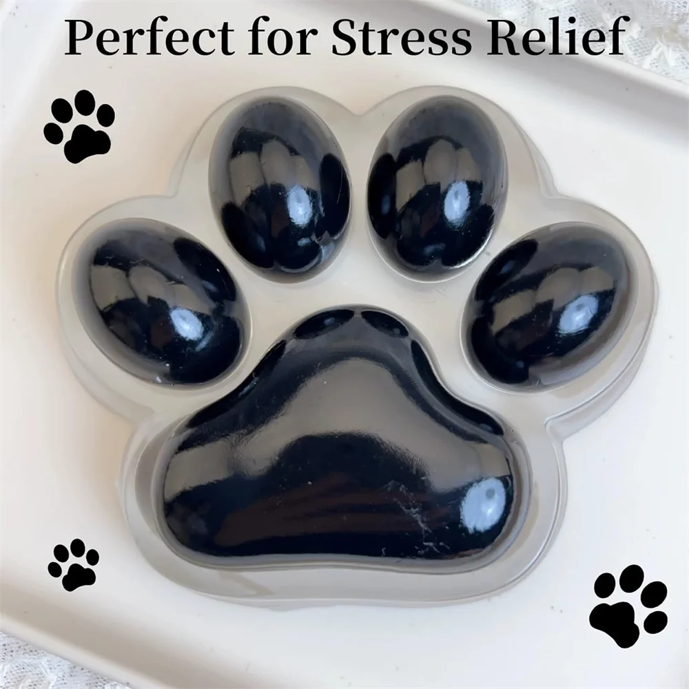 Paw-some Zen: Handmade Large Cat Paw Squishy