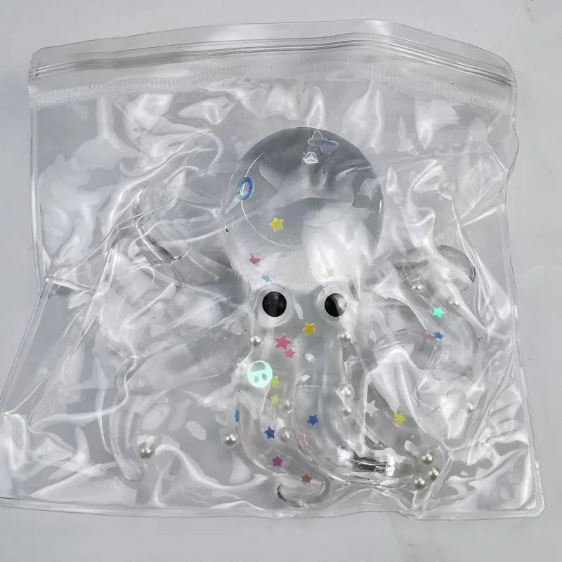 Glitter Octopus Taba Squishy