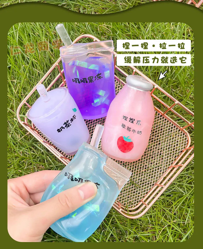 Beat Summer Stress: Kawaii Milk Tea Cup Squishy