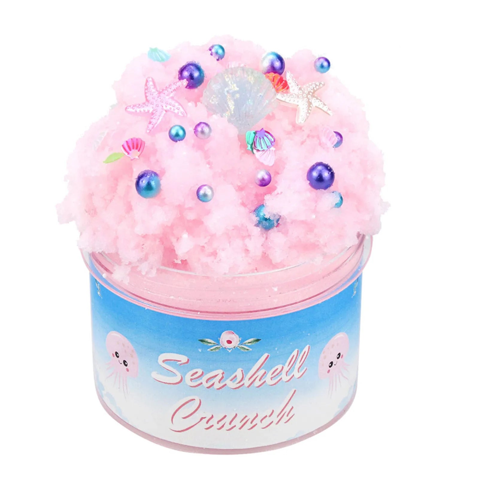 1Pack Beautiful Color Mixing Mud Puff Slime
