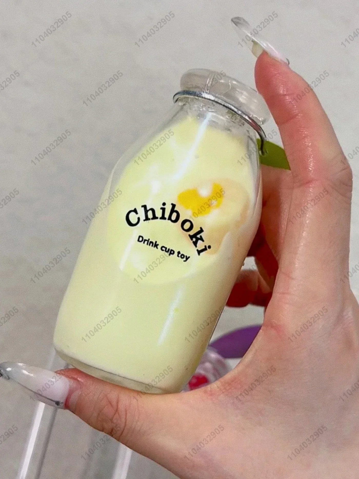 Fruit  Bottle Transparent Fidget toy