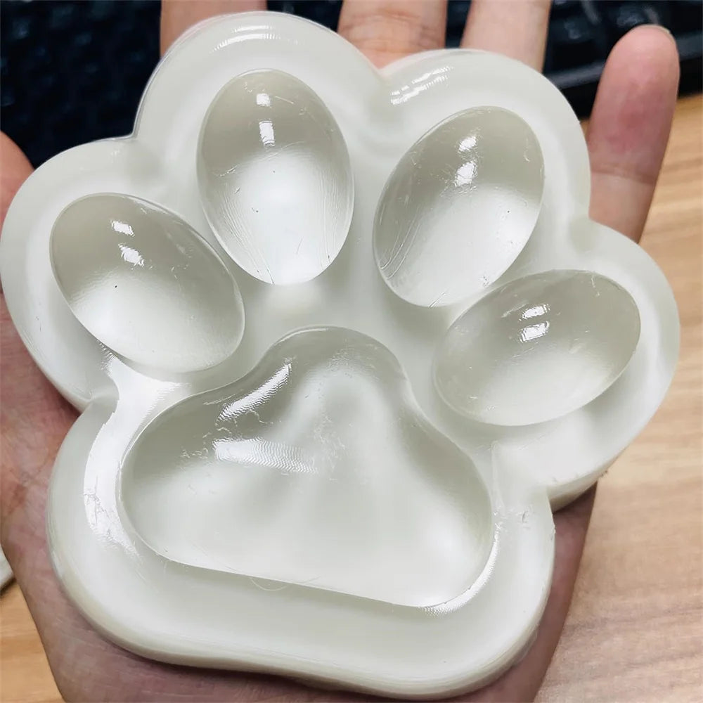 Paw-some Zen: Handmade Large Cat Paw Squishy