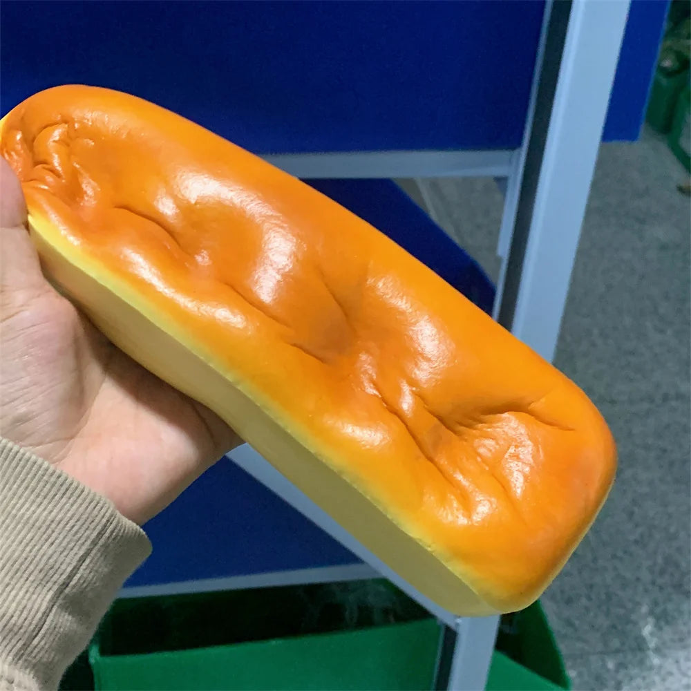 Cloud Comfort: Cheesy Sponge Squeeze Toy