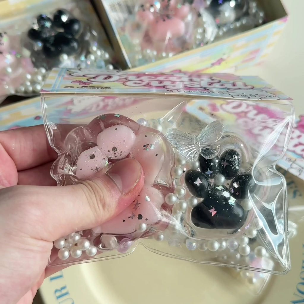Paws & Calm: Cat Paw Pinch Fidget Toy