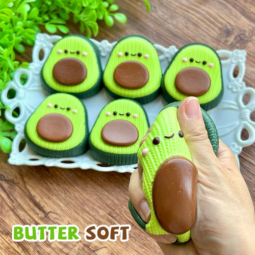 Avocado Food-grade Silicone Taba Squishy