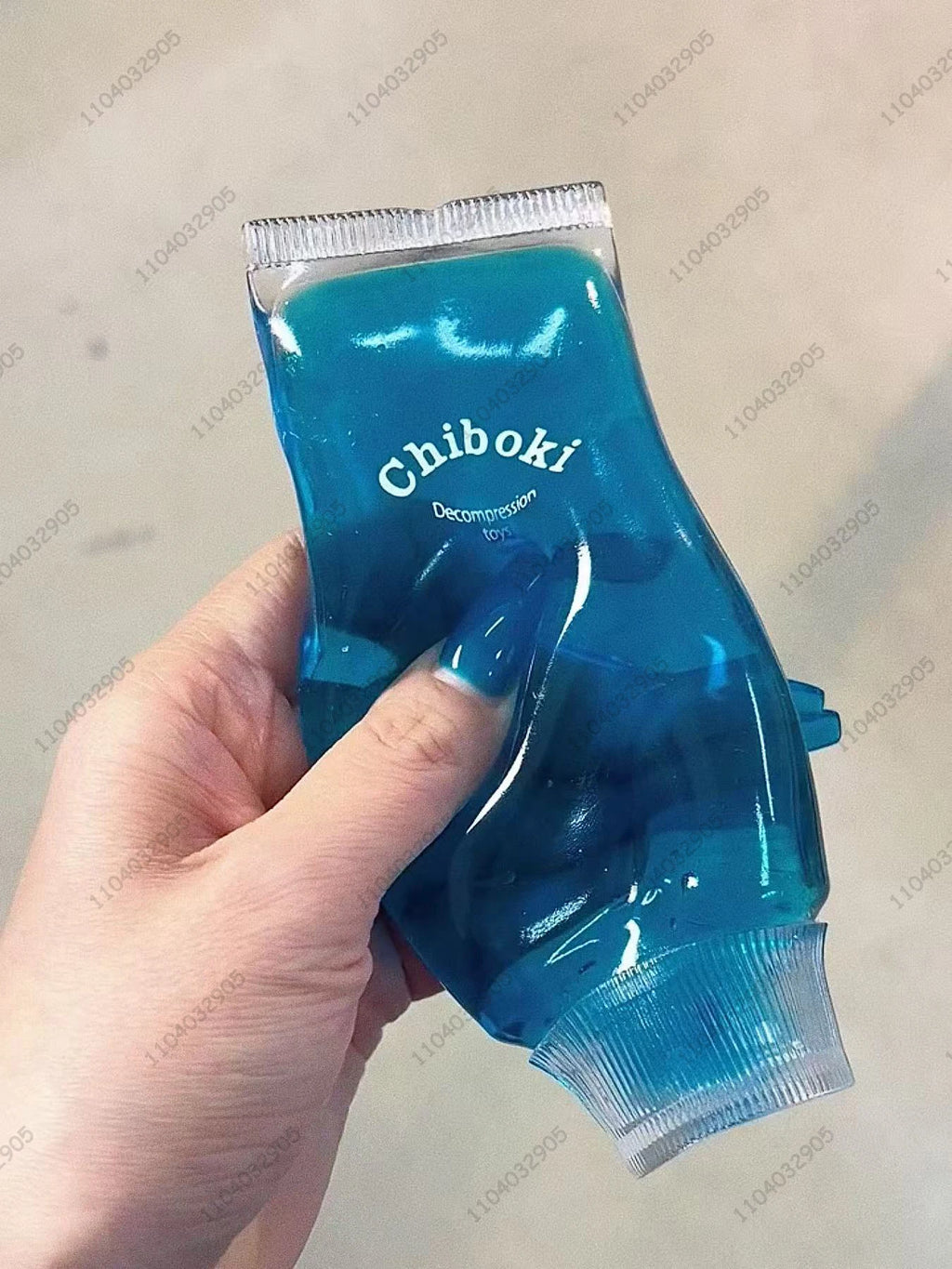 Toothpaste Stress Ball Shapeable Squishy Toy