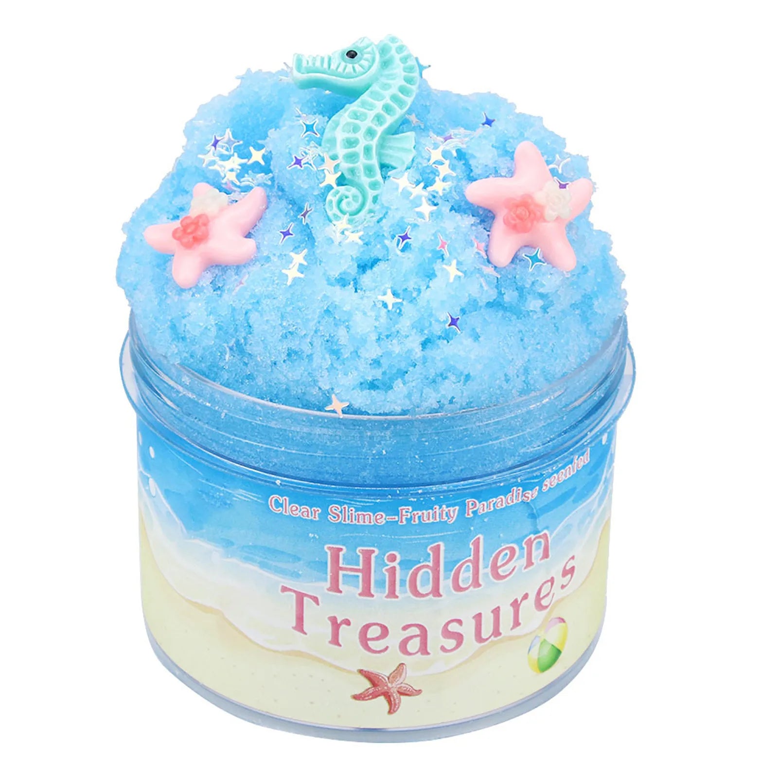 1Pack Beautiful Color Mixing Mud Puff Slime
