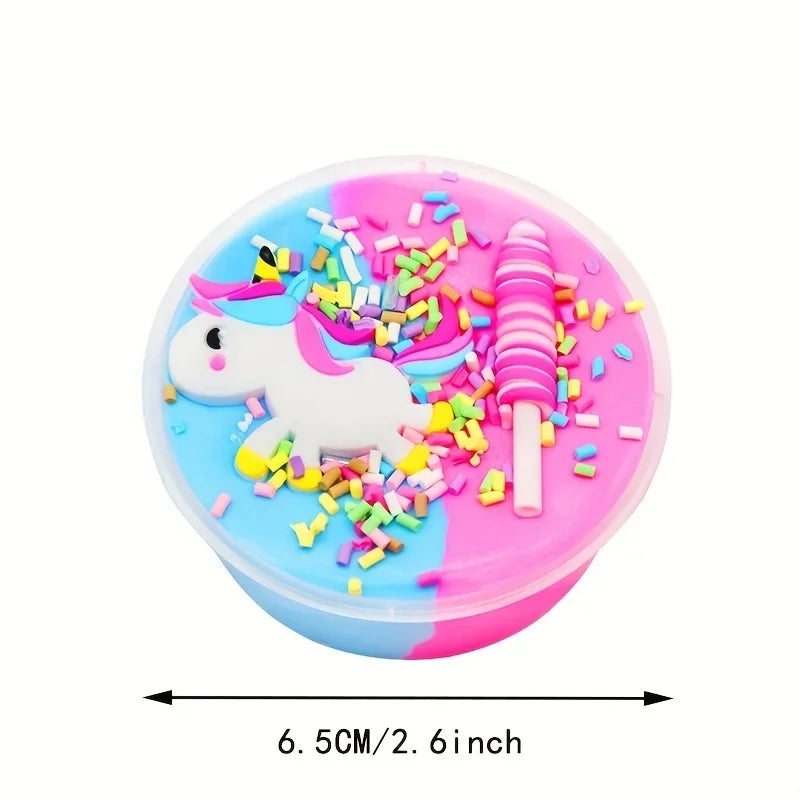 70ML Bubble Gum Cotton Mud Colored Candy Mud