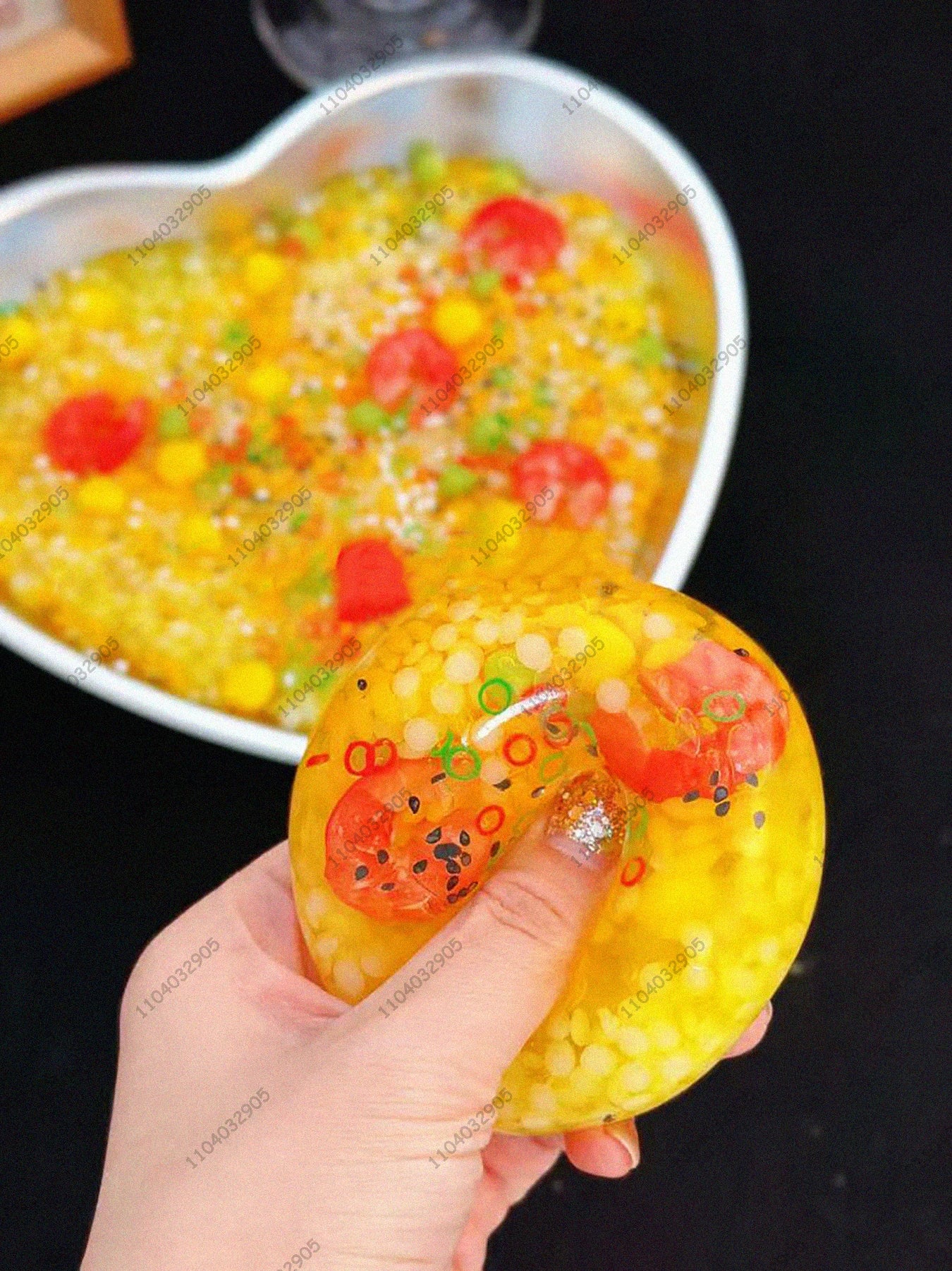 Chewy Soft Stress Ball Food Taba Rice