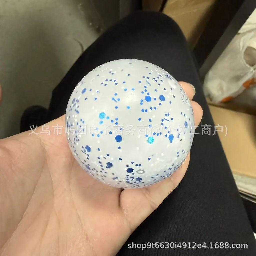 Winter Calm: Needoh Snow Ball Squeeze Toy